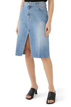 Iconic Falabella Denim Skirt